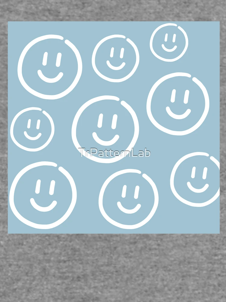 Thumbnail 6 of 6, Lightweight Sweatshirt, Smiley face pattern designed and sold by TrPatternLab.