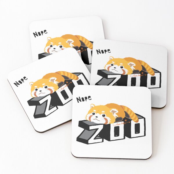 Item preview, RED PANDA 0626 ZOO LOGO designed and sold by Chandelina.