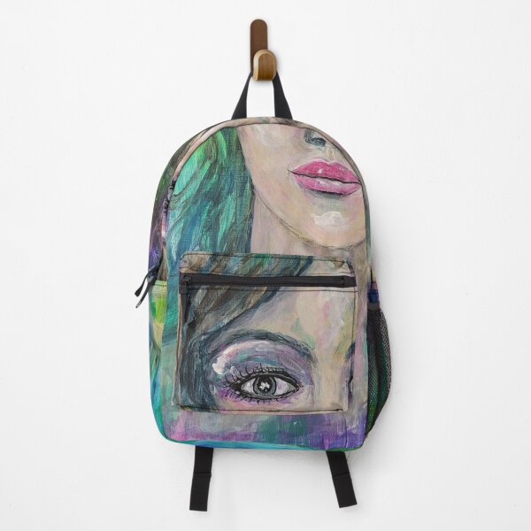 Item preview, Emotional landscape: female torso in a sea of colors designed and sold by margikunst.