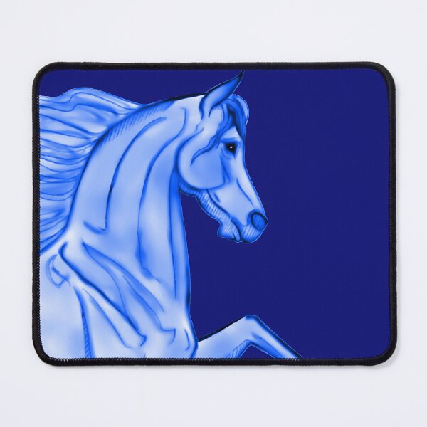 Item preview, High Stepping Blue Arabian Horse designed and sold by DappledMoon.