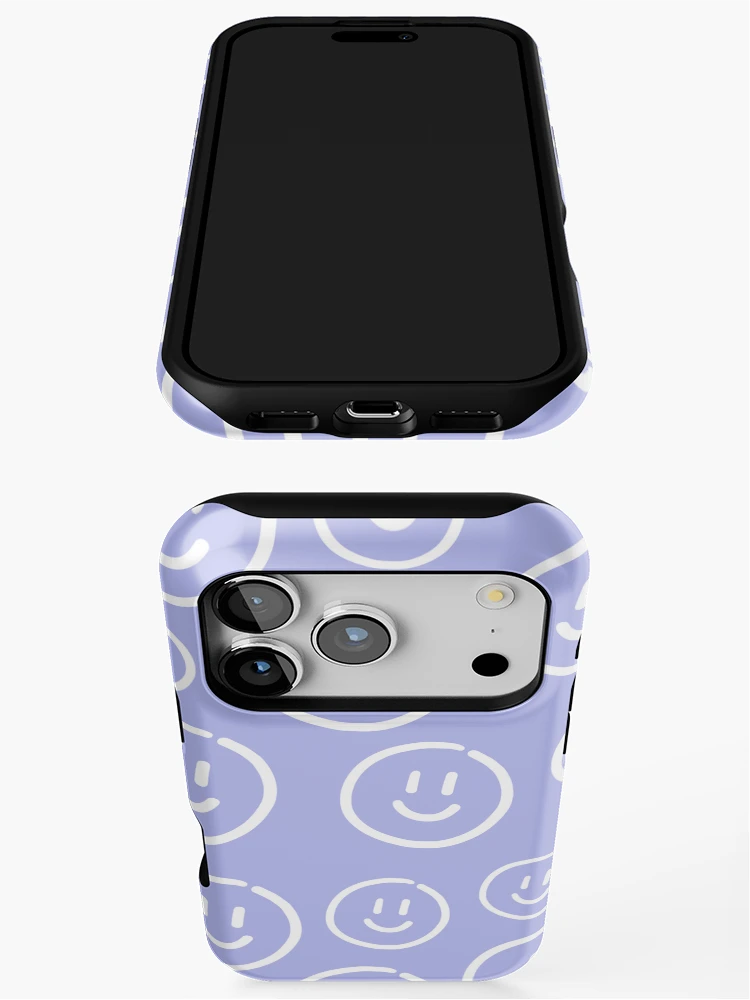 Thumbnail 3 of 4, iPhone Case, Smiley face pattern designed and sold by TrPatternLab.