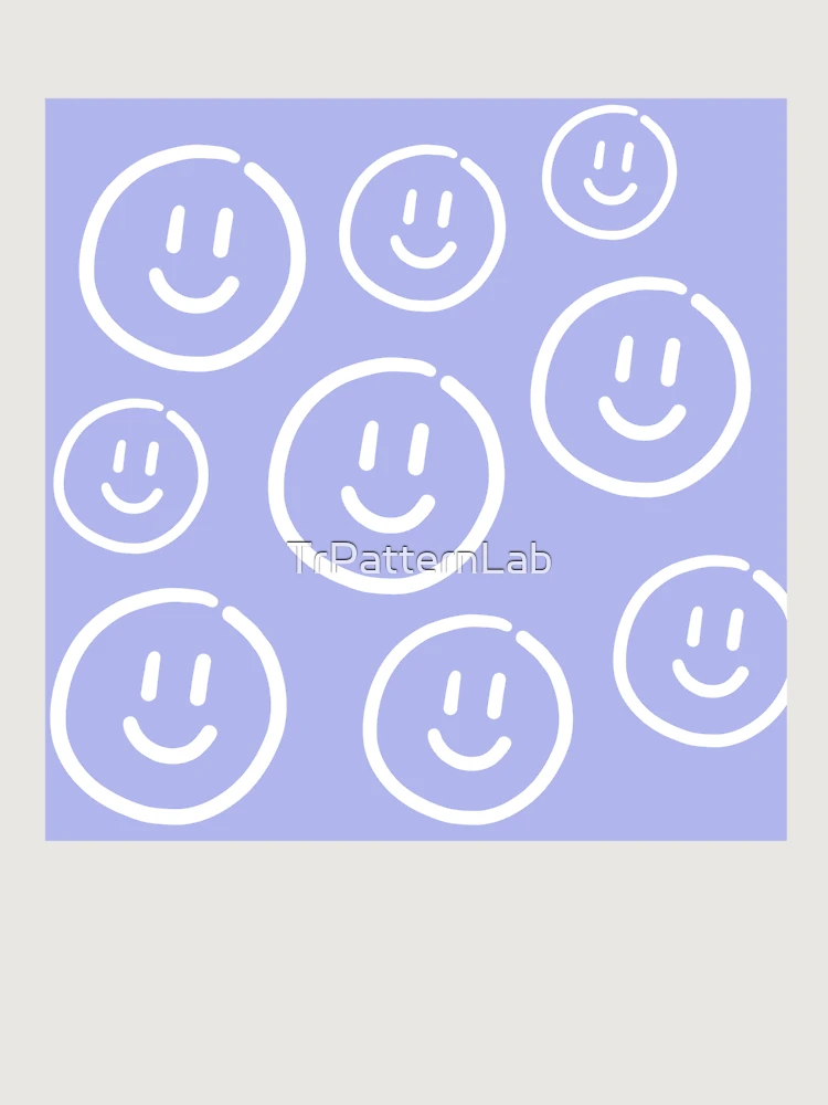 Thumbnail 6 of 6, Premium Oversized Sweatshirt, Smiley face pattern designed and sold by TrPatternLab.
