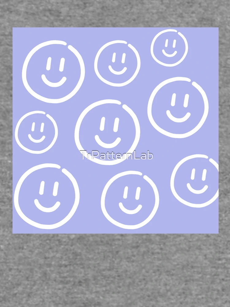 Thumbnail 6 of 6, Lightweight Sweatshirt, Smiley face pattern designed and sold by TrPatternLab.