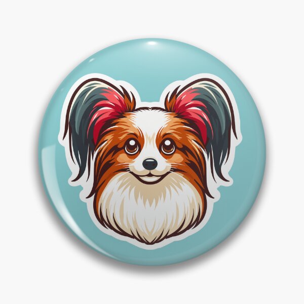 Item preview, Papillon Kawaii Cute Puppy Papillon Dog designed and sold by Elarex.