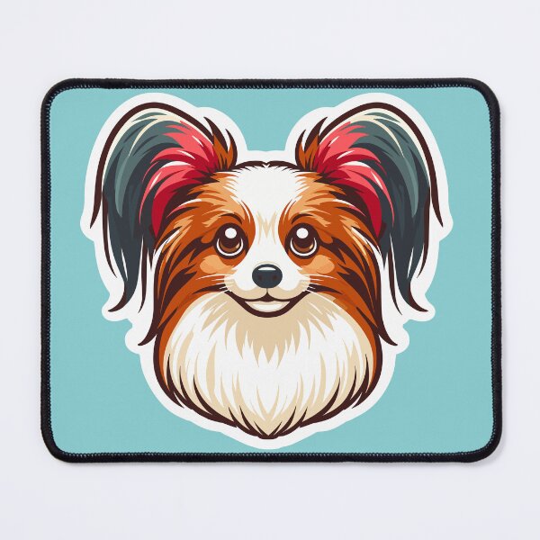 Item preview, Papillon Kawaii Cute Puppy Papillon Dog designed and sold by Elarex.