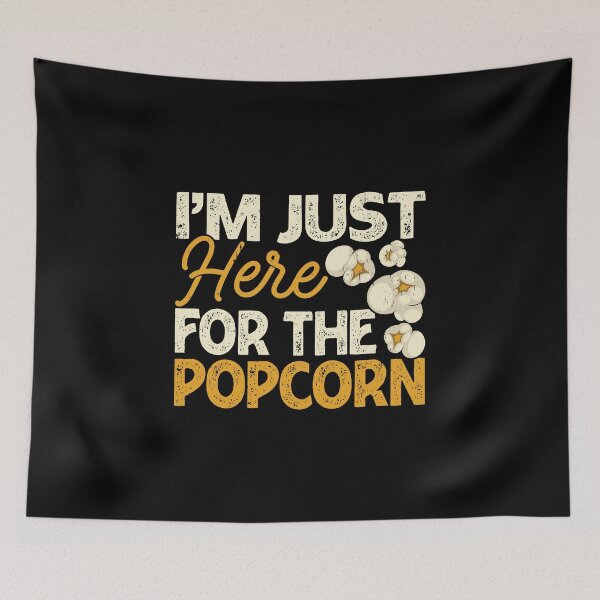Item preview, Vintage Im Just Here For The Popcorn designed and sold by Merchrise.