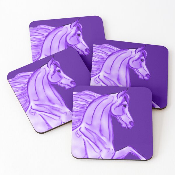 Item preview, High Stepping Purple Arabian Horse designed and sold by DappledMoon.