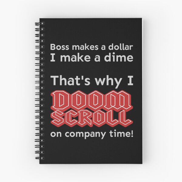 Item preview, I doomscroll on company time designed and sold by meldra.