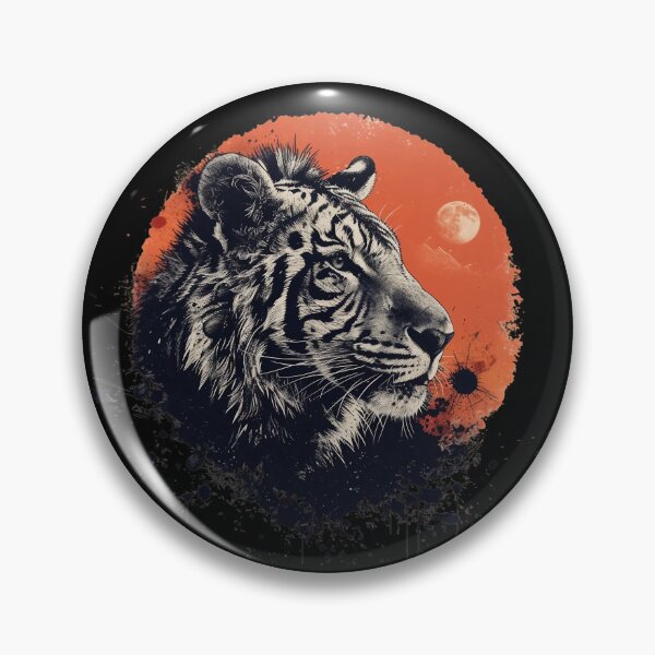 Item preview,  Tiger Of The Savannah  Art  designed and sold by Obsidian Ink by Wilshire.