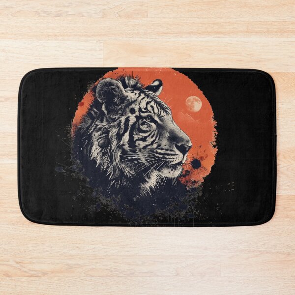 Item preview,  Tiger Of The Savannah  Art  designed and sold by Obsidian Ink by Wilshire.