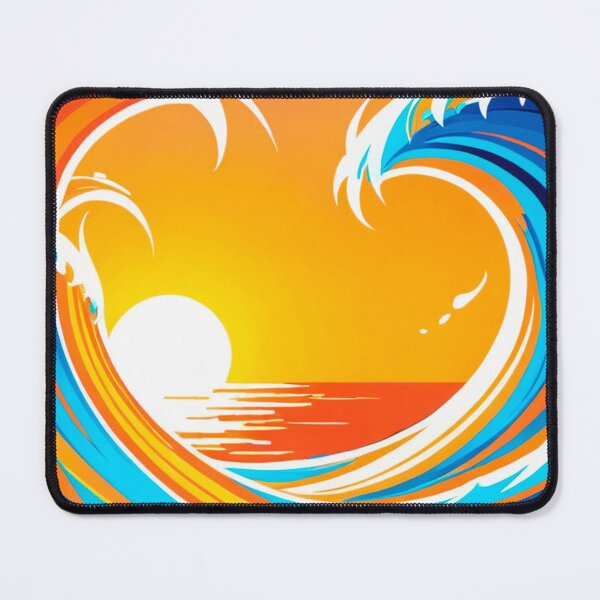 Item preview, Heart of the waves art designed and sold by JorgePalAwa.