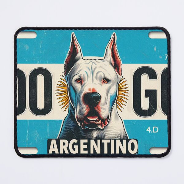 Item preview, Dogo Argentino License Plate designed and sold by ryanapples2.