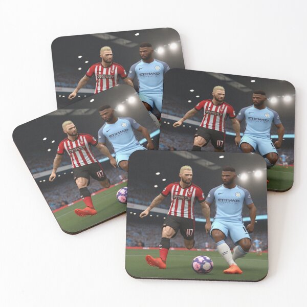 Item preview, Man City vs Brentford in AI Art designed and sold by Zaramodo.