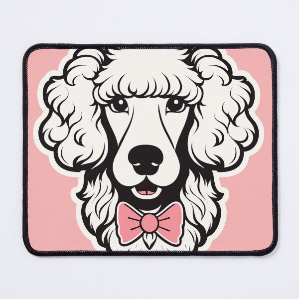 Item preview, A Cute Standard Poodle designed and sold by Ambitious Astronaut.
