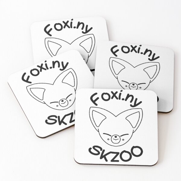 Item preview, Stray Kids - Skzoo Foxi.ny Head w/ Name [BLACK OUTLINE] designed and sold by itsaiaaa.