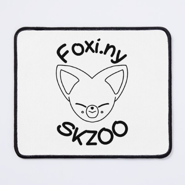 Item preview, Stray Kids - Skzoo Foxi.ny Head w/ Name [BLACK OUTLINE] designed and sold by itsaiaaa.