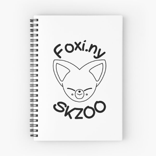 Item preview, Stray Kids - Skzoo Foxi.ny Head w/ Name [BLACK OUTLINE] designed and sold by itsaiaaa.
