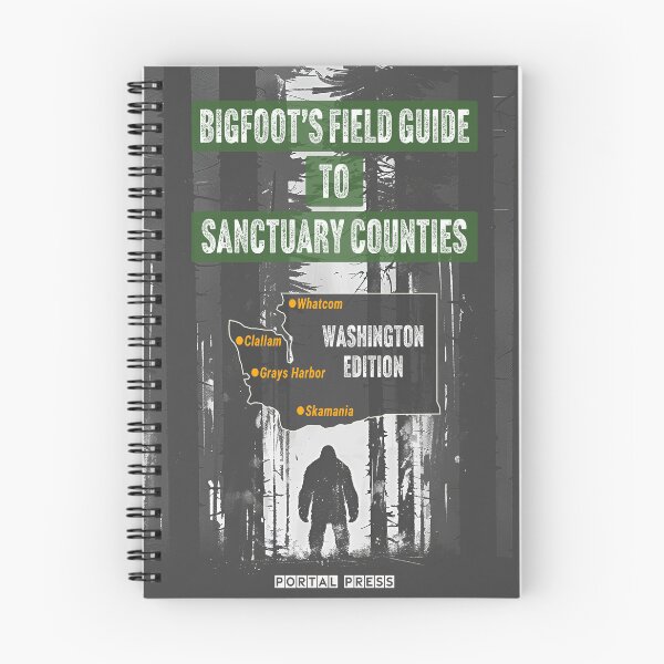 Item preview, Bigfoot's Field Guide to Sanctuary Counties designed and sold by Valley42Designs.