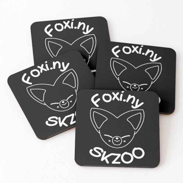 Item preview, Stray Kids - Skzoo Foxi.ny Head w/ Name [WHITE OUTLINE] designed and sold by itsaiaaa.