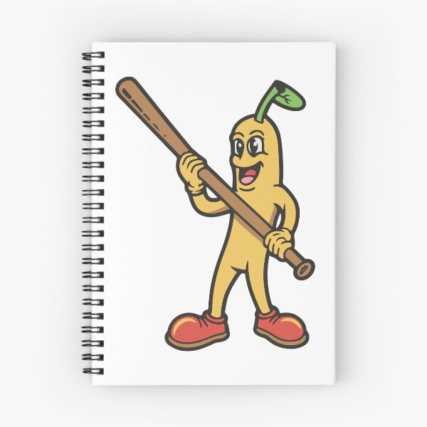 Artikelvorschau, Bananenmann, der einen Baseballschläger hält entworfen und verkauft von LinleeFashion.
