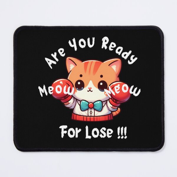 Item preview, Boxer Meow Cat as Boxing Champion designed and sold by MR-Artist24.