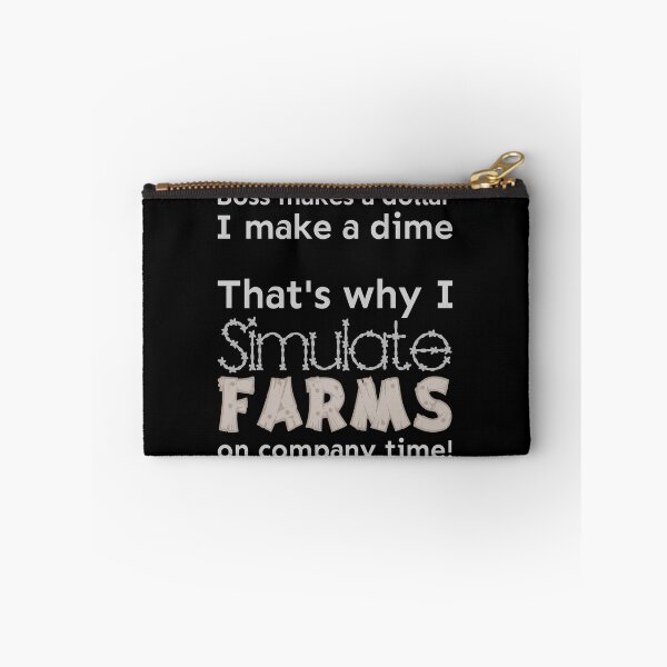 Item preview, I simulate farms on company time designed and sold by meldra.