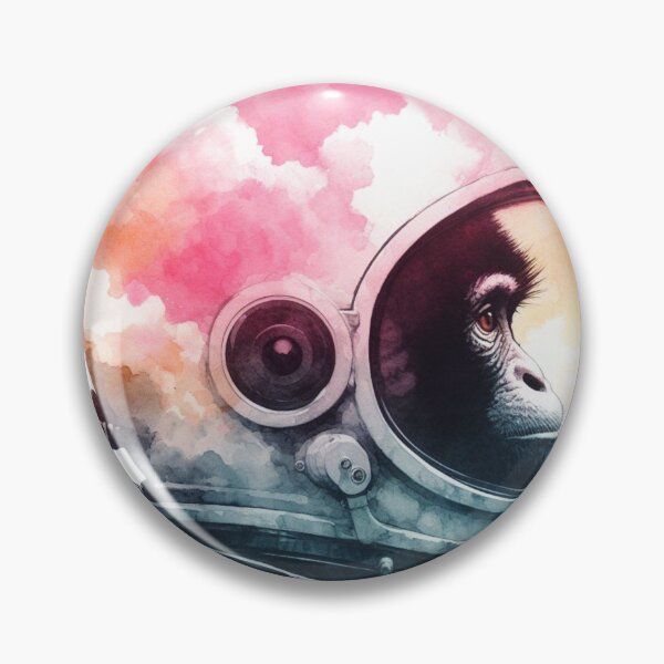 Item preview, The Celestial Charm - Watercolor Astronaut Drawings B1 designed and sold by SicilianoPlus.