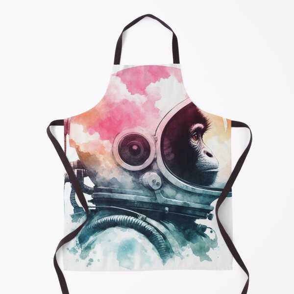 Item preview, The Celestial Charm - Watercolor Astronaut Drawings B1 designed and sold by SicilianoPlus.