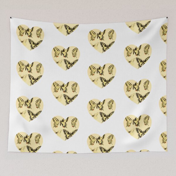 Item preview, Butterflies Love art Vintage style designed and sold by moodboardzz.