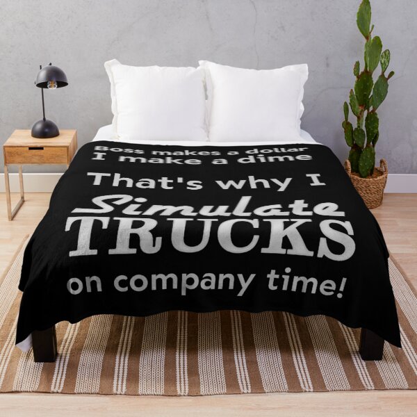 Item preview, I simulate trucks on company time designed and sold by meldra.