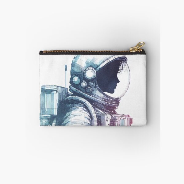 Item preview, The Celestial Charm - Watercolor Astronaut Drawings A4 designed and sold by SicilianoPlus.