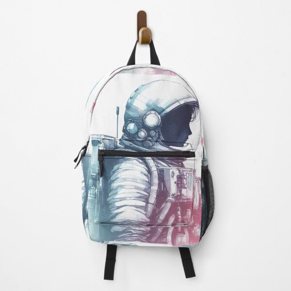 Item preview, The Celestial Charm - Watercolor Astronaut Drawings A4 designed and sold by SicilianoPlus.