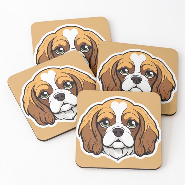Item preview, CUTE CAVALIER KING CHARLES SPANIEL designed and sold by Ambitious Astronaut.