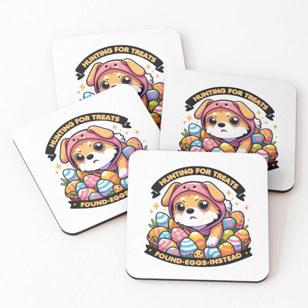 Item preview, "Easter Egg-venture" - Cute Pup's Holiday Surprise designed and sold by PrintMastery.