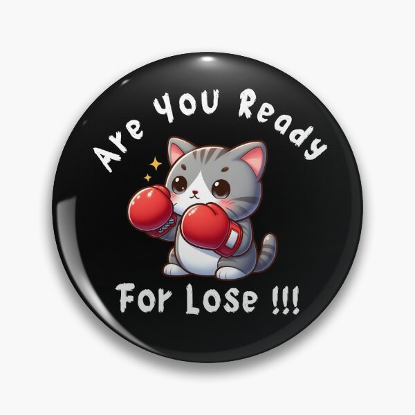 Item preview, Cute Boxing Cat - Fighter Cat Wearing Boxing Gloves designed and sold by MR-Artist24.