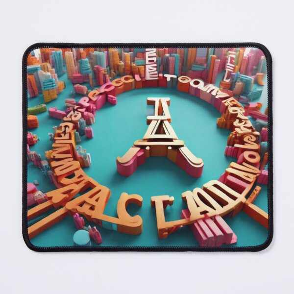 Item preview, Typography Art Spins 'Peace Train' Message designed and sold by Zaramodo.
