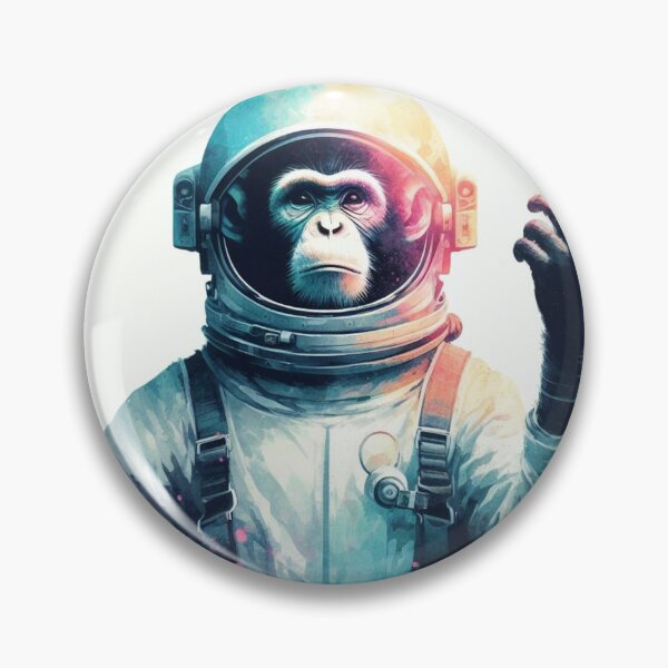 Item preview, The Celestial Charm - Watercolor Astronaut Drawings B2 designed and sold by SicilianoPlus.