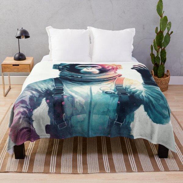 Item preview, The Celestial Charm - Watercolor Astronaut Drawings B2 designed and sold by SicilianoPlus.