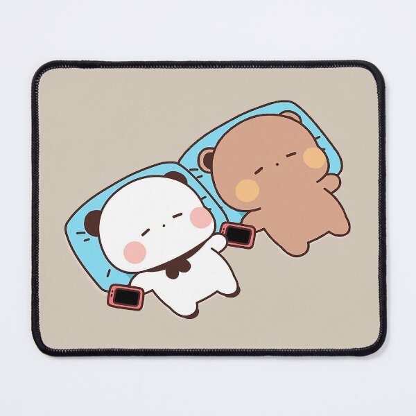 Item preview, Bubu and Dudu Nap | Cute Bear Couple | Panda Yier | Bubu Brownie Bear designed and sold by valeriehsin.