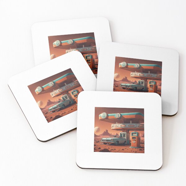 Item preview, Petrol pump in mars designed and sold by Shoesnow.