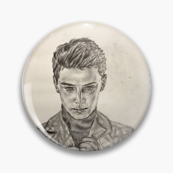 Item preview, Noah schnapp pencil drawing designed and sold by Aroeldesigns.