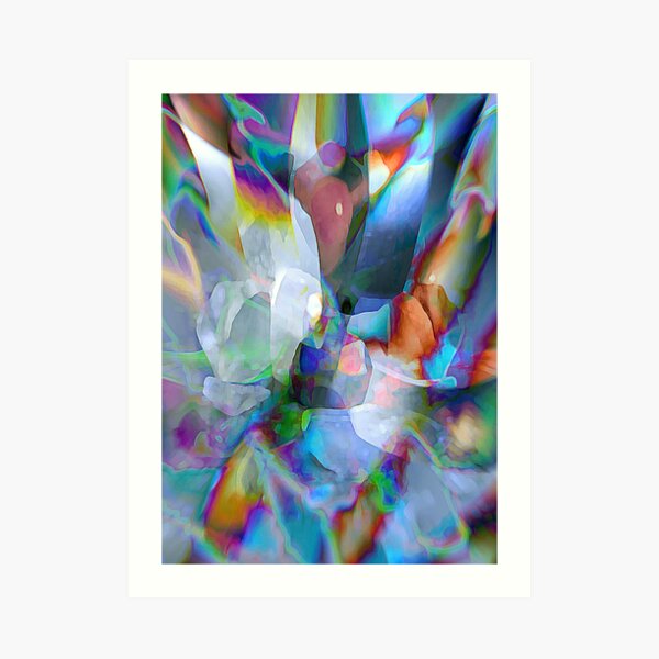 Crystals Art Print