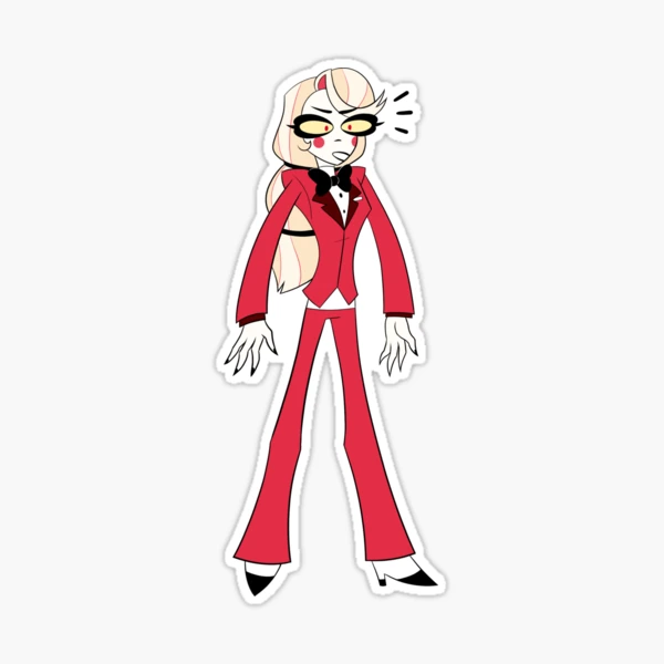 Shocked Charlie Morningstar from Hazbin Hotel