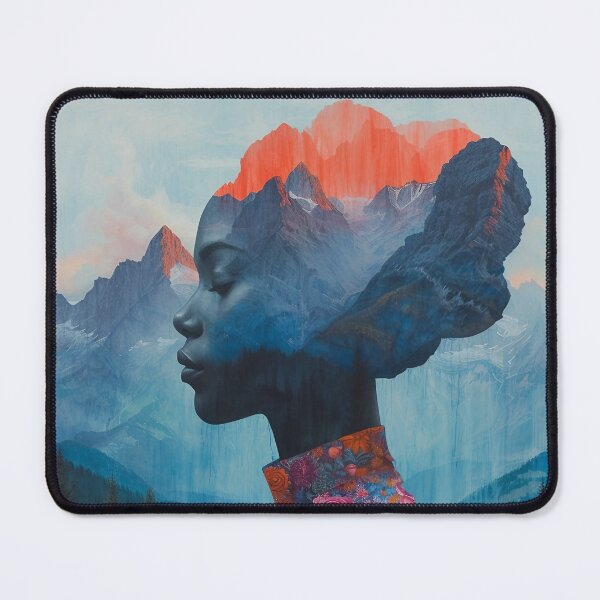 Item preview,  Double Exposure Art  designed and sold by Obsidian Ink by Wilshire.