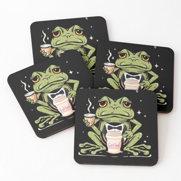 Item preview, Grumpy frog designed and sold by Echo Aesthetics.