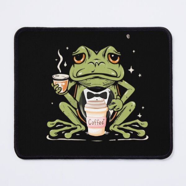 Item preview, Grumpy frog designed and sold by Echo Aesthetics.