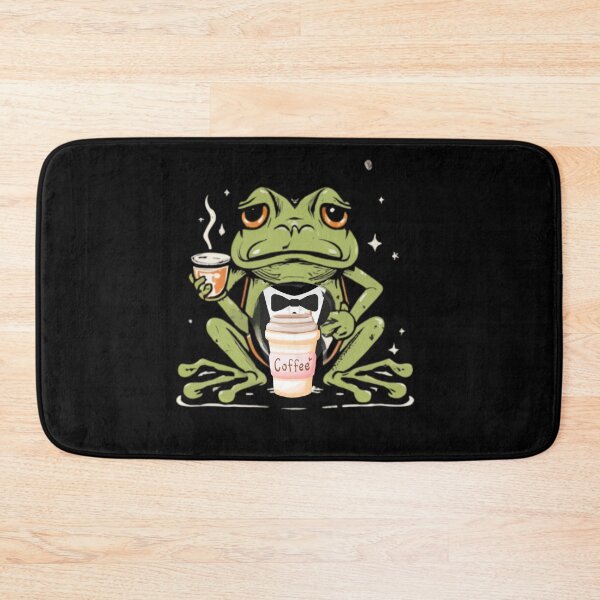 Item preview, Grumpy frog designed and sold by Echo Aesthetics.
