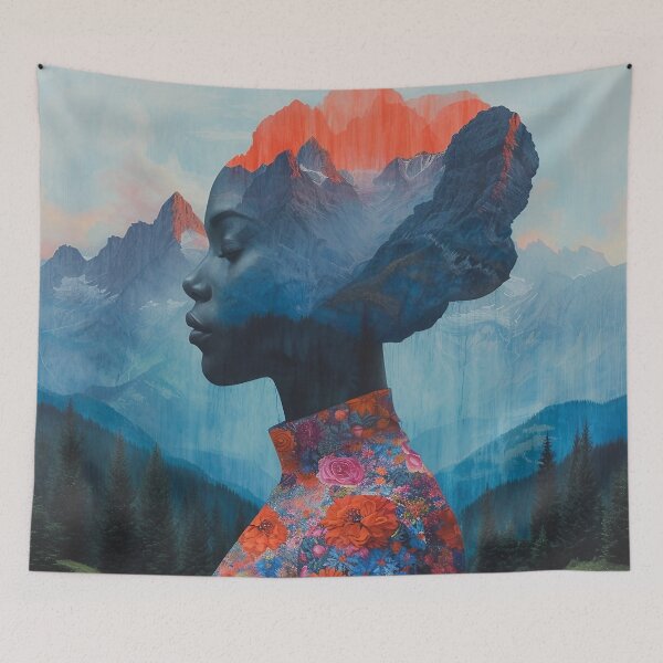 Item preview,  Double Exposure Art  designed and sold by Obsidian Ink by Wilshire.