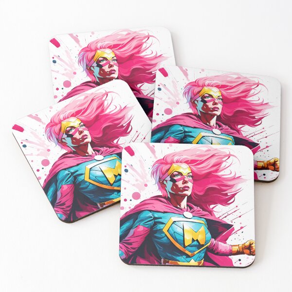 Item preview, Pink Super Mom designed and sold by Aisaladbar.