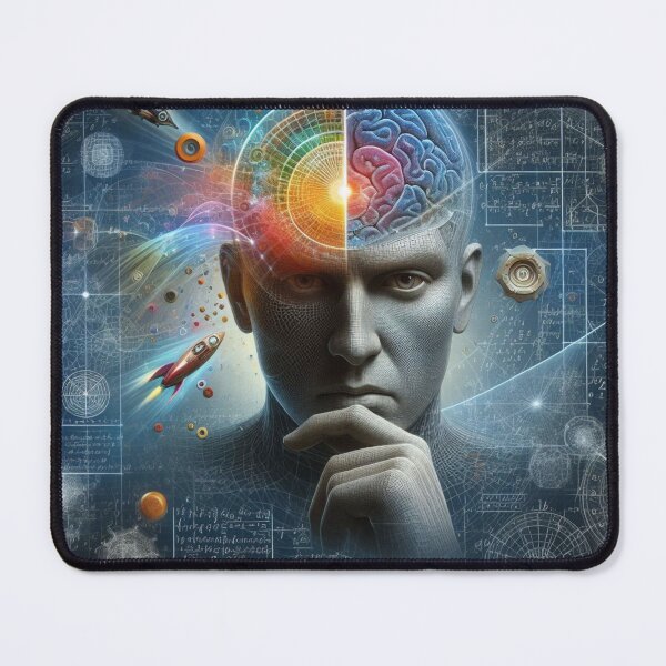 Item preview, AI Reshaping Humanity designed and sold by ArtByteStudio81.